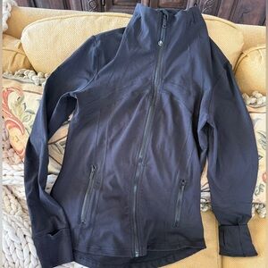 Lululemon Define Jacket Nulu. Black. Size 6.